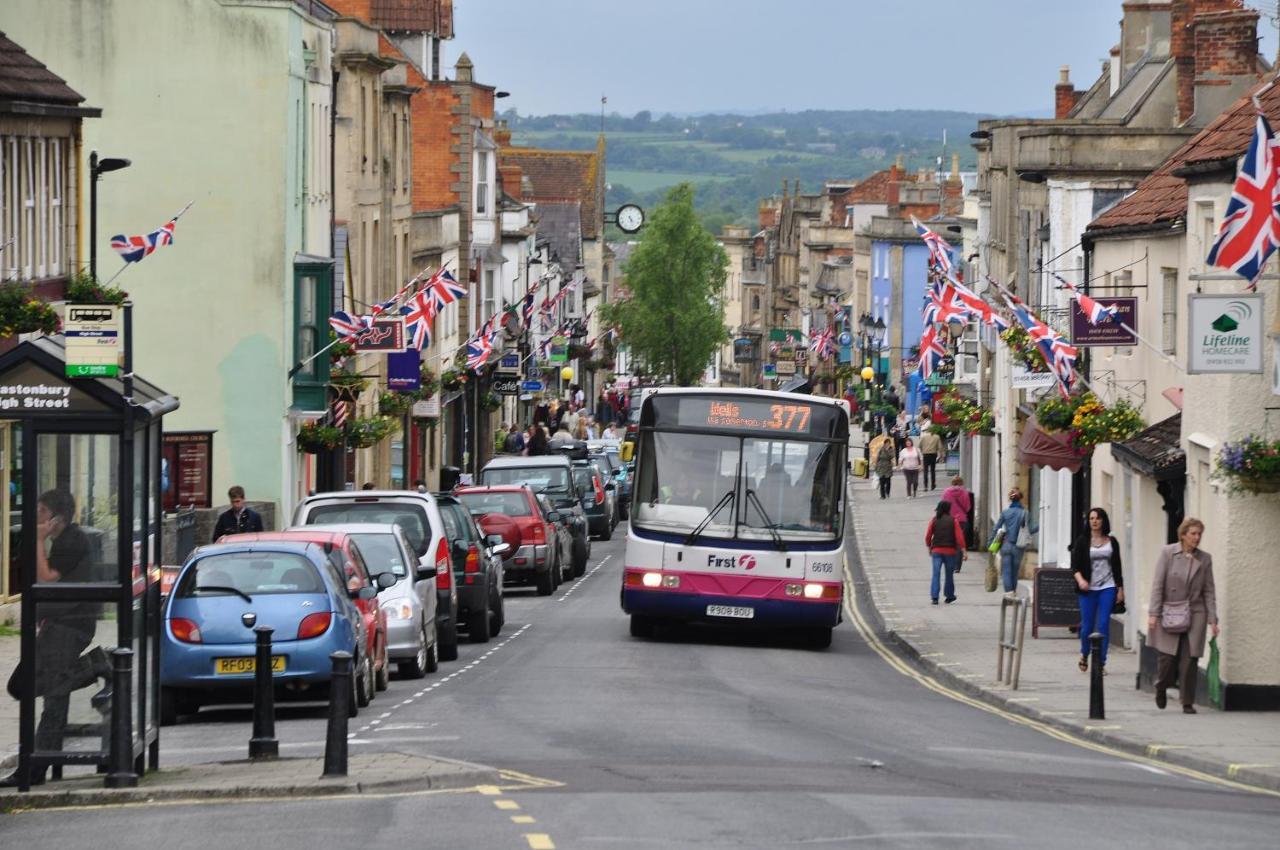 Glastonbury High Street Sanctuary- 2 Bd, Sleeps 4 ภายนอก รูปภาพ